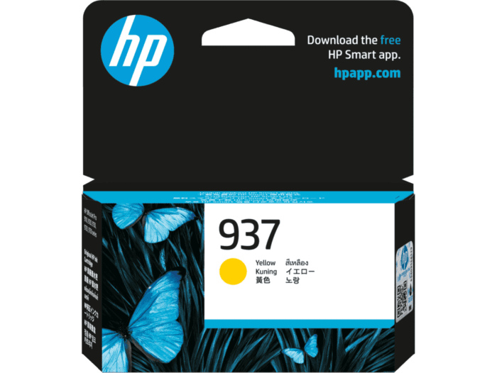 HP 937 黃色原裝墨盒
