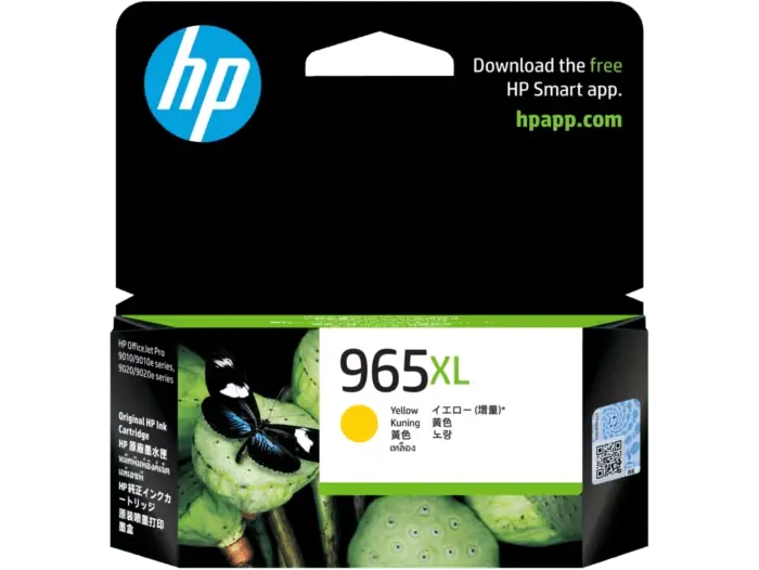 HP 965XL High Yield Yellow Original Ink Cartridge