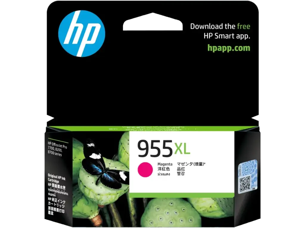 HP 955XL 高容量品紅原裝墨盒