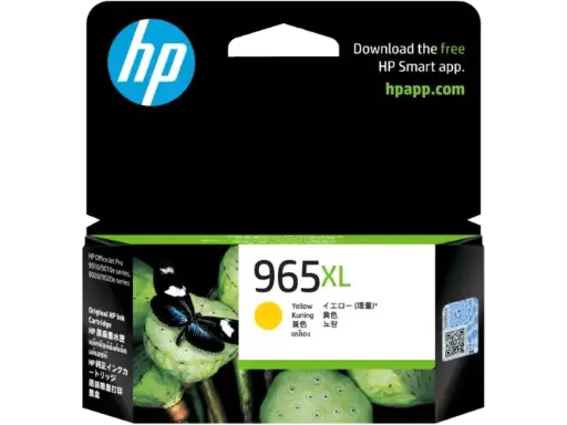 HP 965XL 高容量黃色原裝墨盒