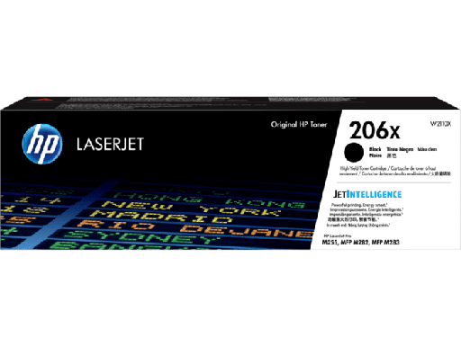 HP 206X High Yield Black Original LaserJet Toner Cartridge