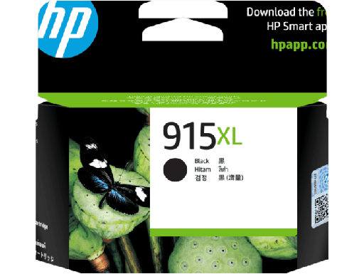 HP 915XL High Yield Black Original Ink Cartridge